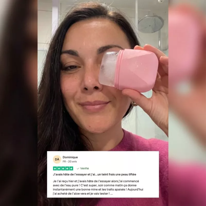 Givrée cube Rose - Givrée