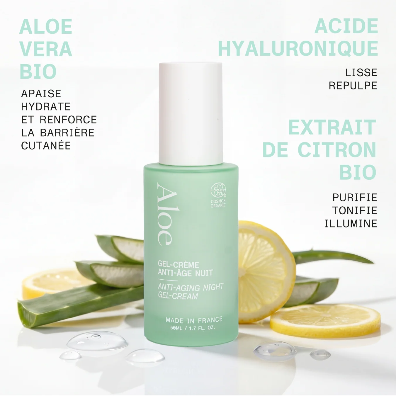 Gel-crème Anti-âge Nuit – Image 2