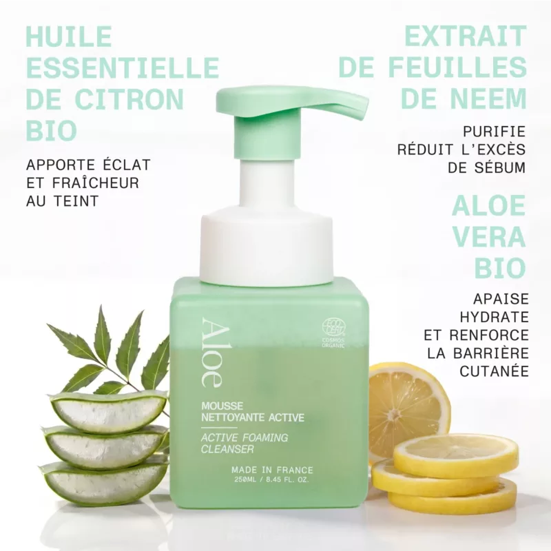 Mousse nettoyante