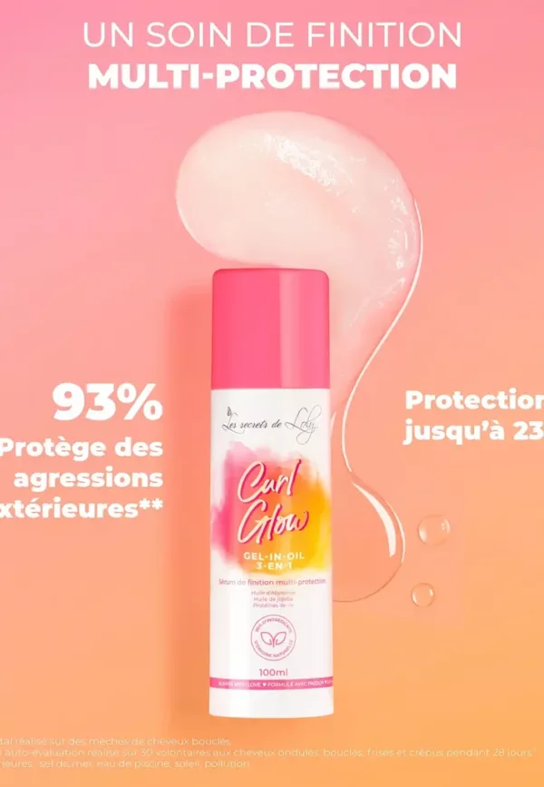 Curl Glow - Sérum de finition multi-protection – Image 3