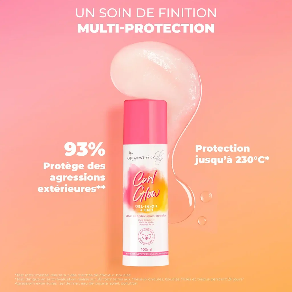 Curl Glow - Sérum de finition multi-protection – Image 3