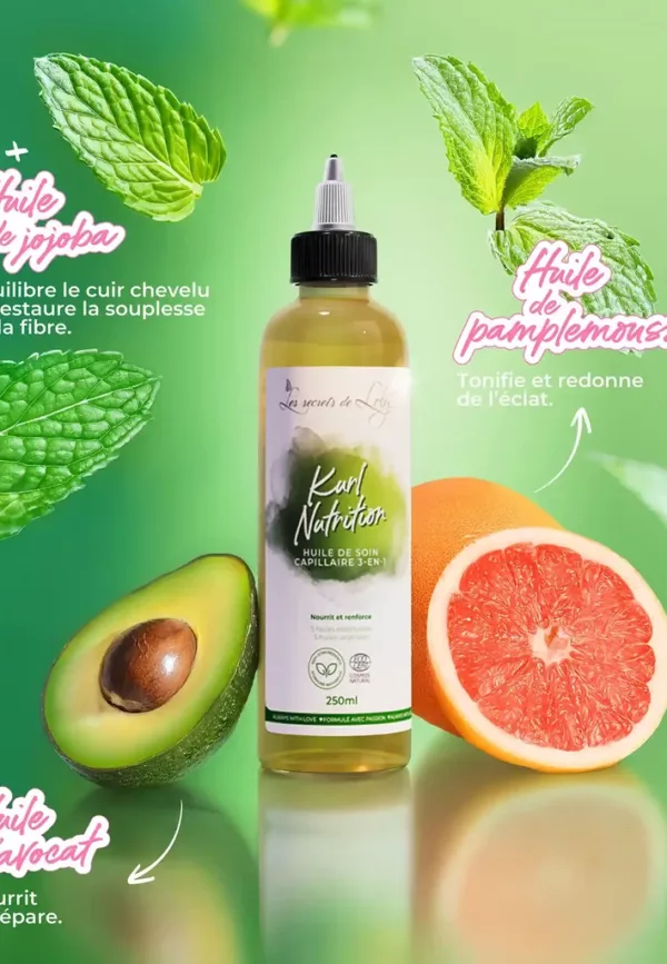 Sérum Croissance - Huile capillaire 250ml – Image 4