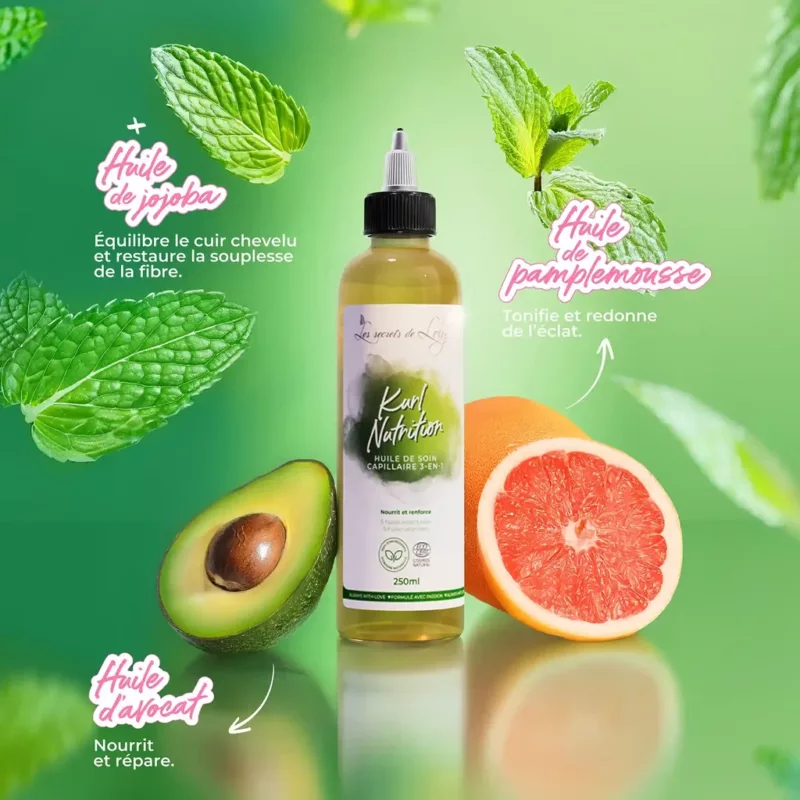 Sérum Croissance - Huile capillaire 250ml